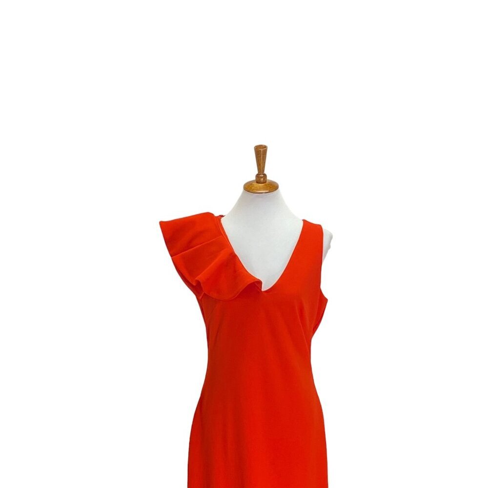 Badgley Mishka Bella Camille Gown Red Size 8 NWT Stealth Wealth Formal Glam - Picture 5 of 13